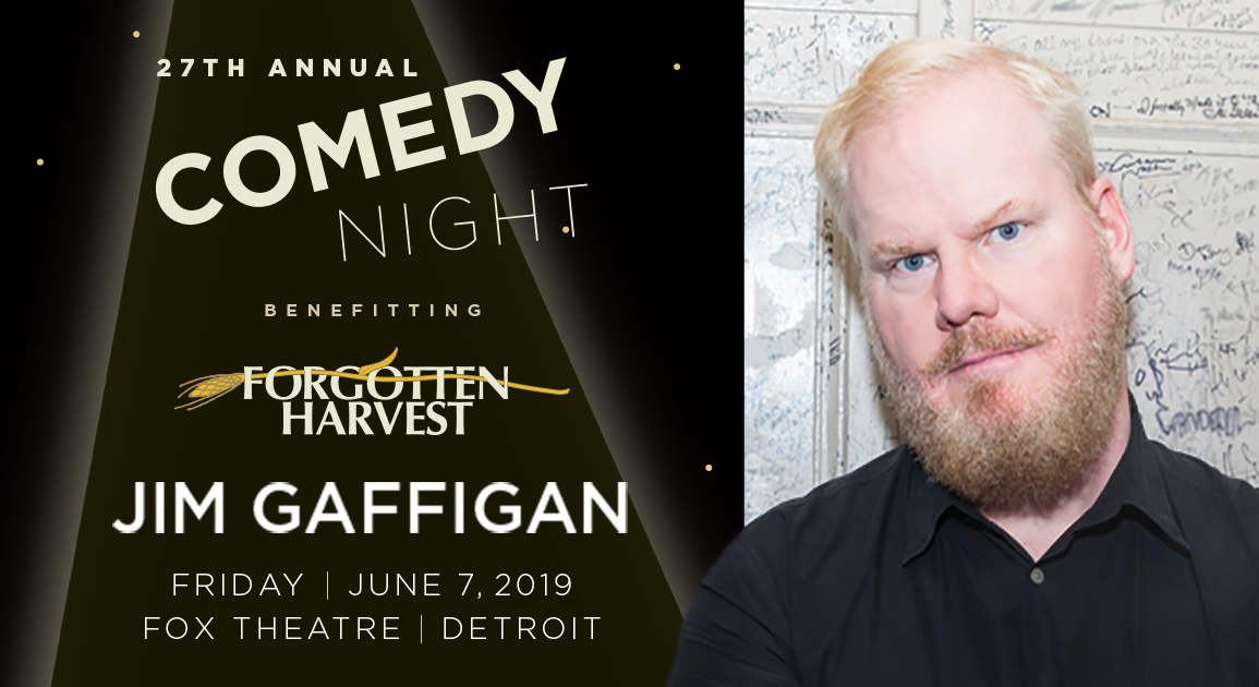 Join us for Comedy Night with Jim Gaffigan Harvest